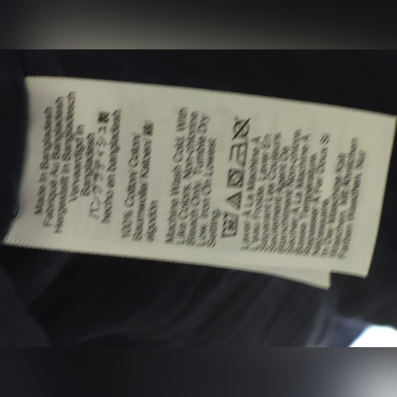 J.Crew Men’s Navy Short Sleeve Button-Up Shirt Gauze Cotton Size M NWT - Picture 6 of 8